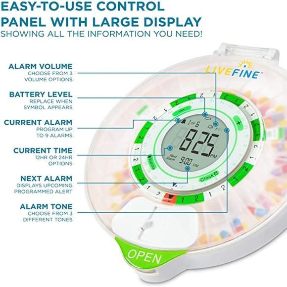 Live fine Smart pill dispenser - Picture 6 of 8